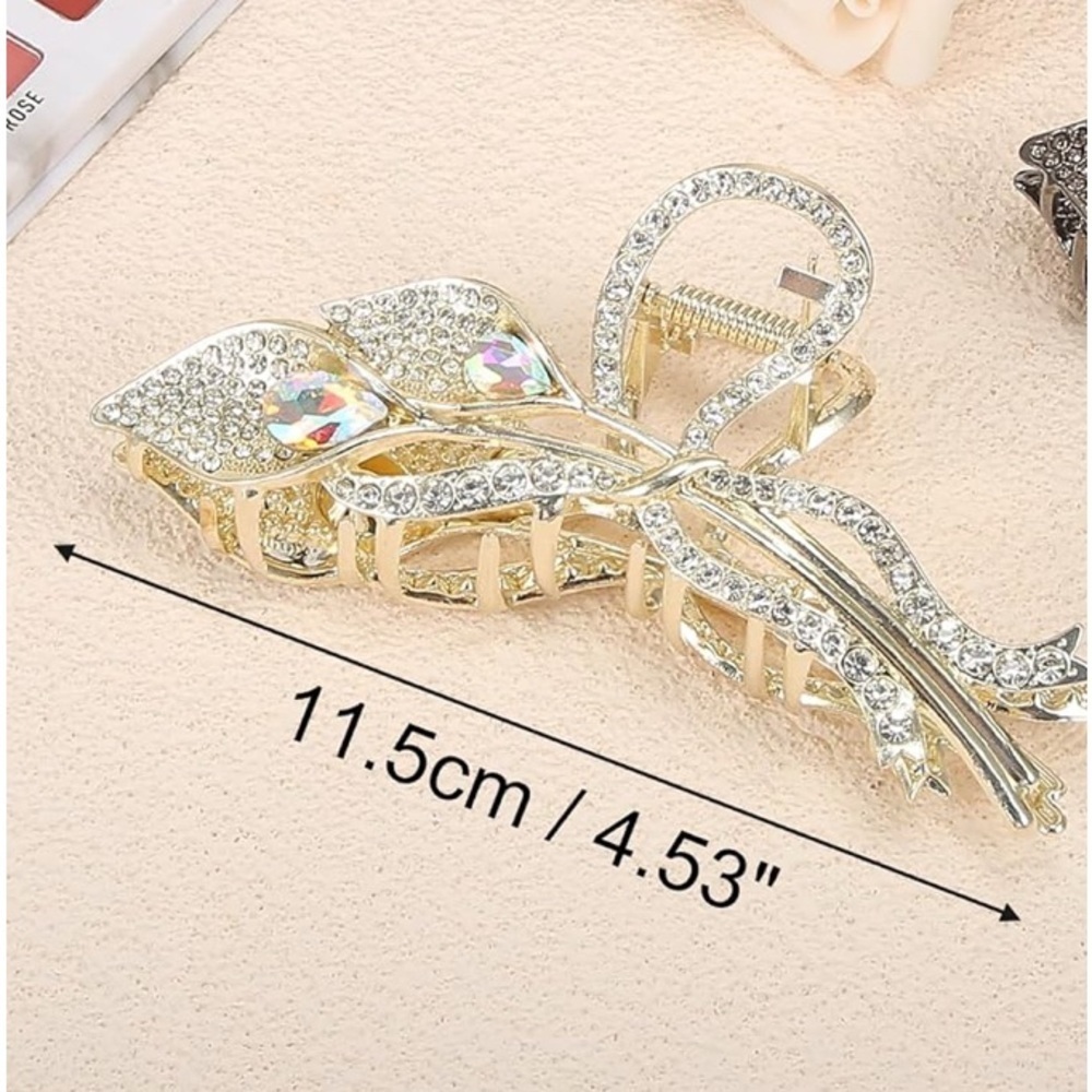 Super Elegant Embellished Hairpin to Enhance your Casual or Night Our Hair look - Picture 6 of 10